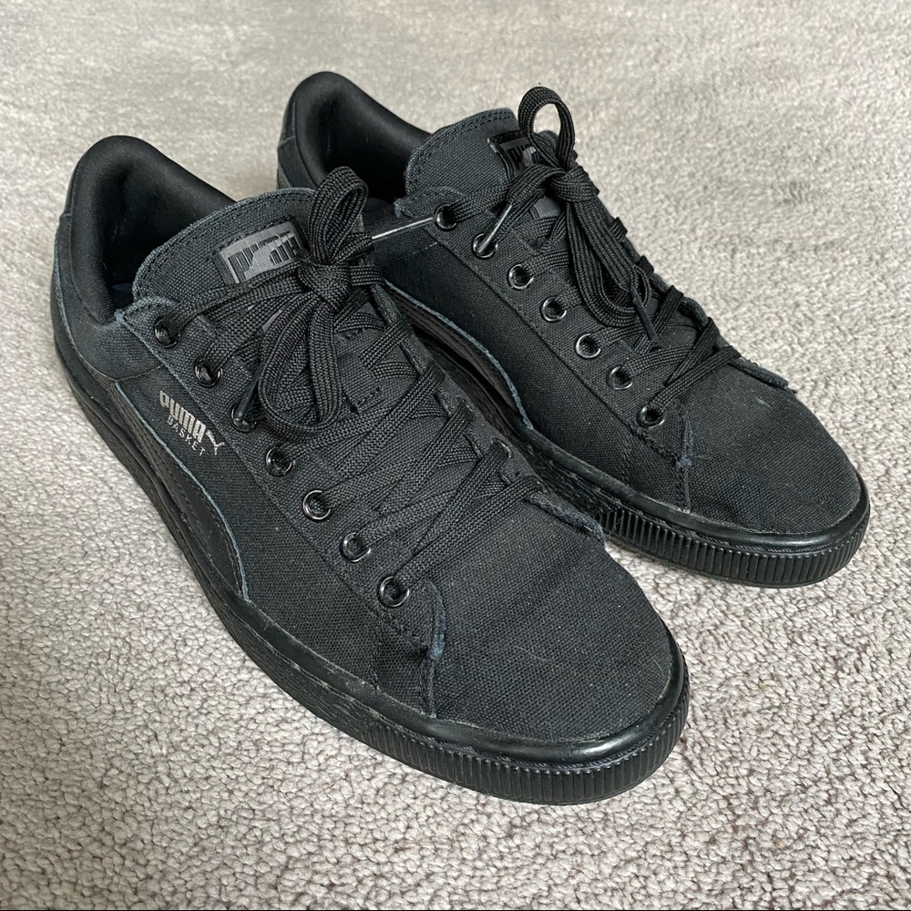 Puma Black Sneakers for Men